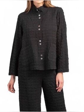 HABITAT Easy Swing Jacket Pucker Weave Lightweight Medium